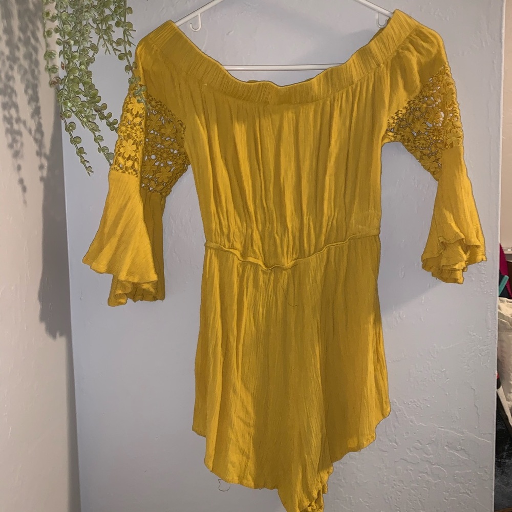 Yellow Romper - Picture 3 of 4